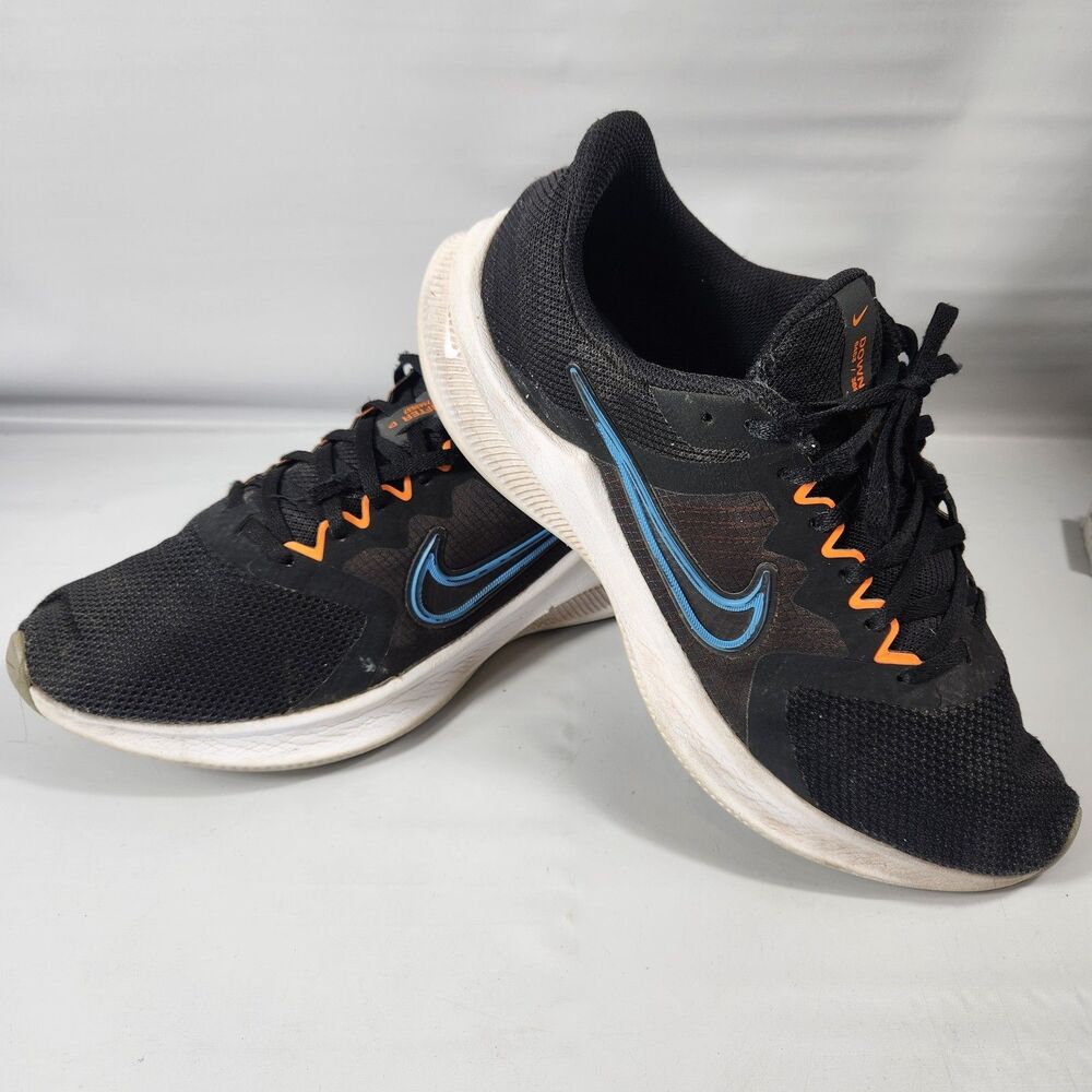 Nike Downshifter 9 Running Shoes Black Sneakers CW3411-001 Mens Size 11